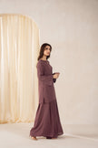 Raspberry Rose Georgette Co-Ord Set
