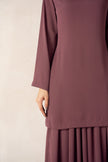 Raspberry Rose Georgette Co-Ord Set