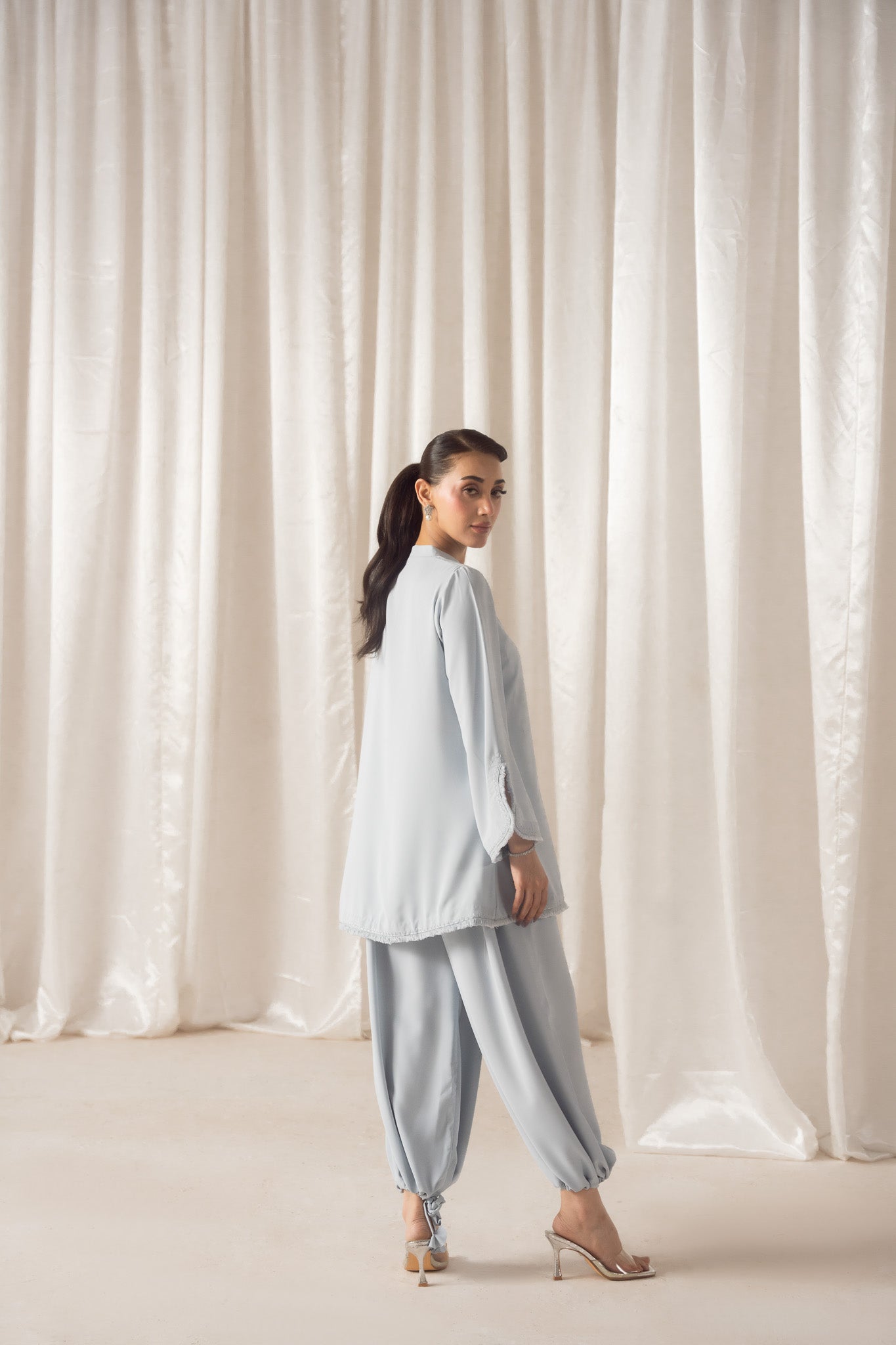 Sky Gypsy Georgette Co-Ord Set