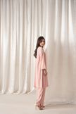Ballet Pink Georgette Co-Ord Set