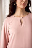 Ballet Pink Georgette Co-Ord Set