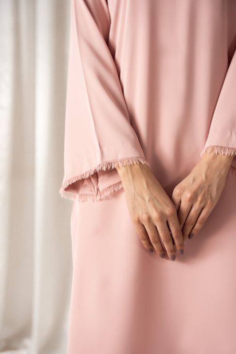 Ballet Pink Georgette Co-Ord Set