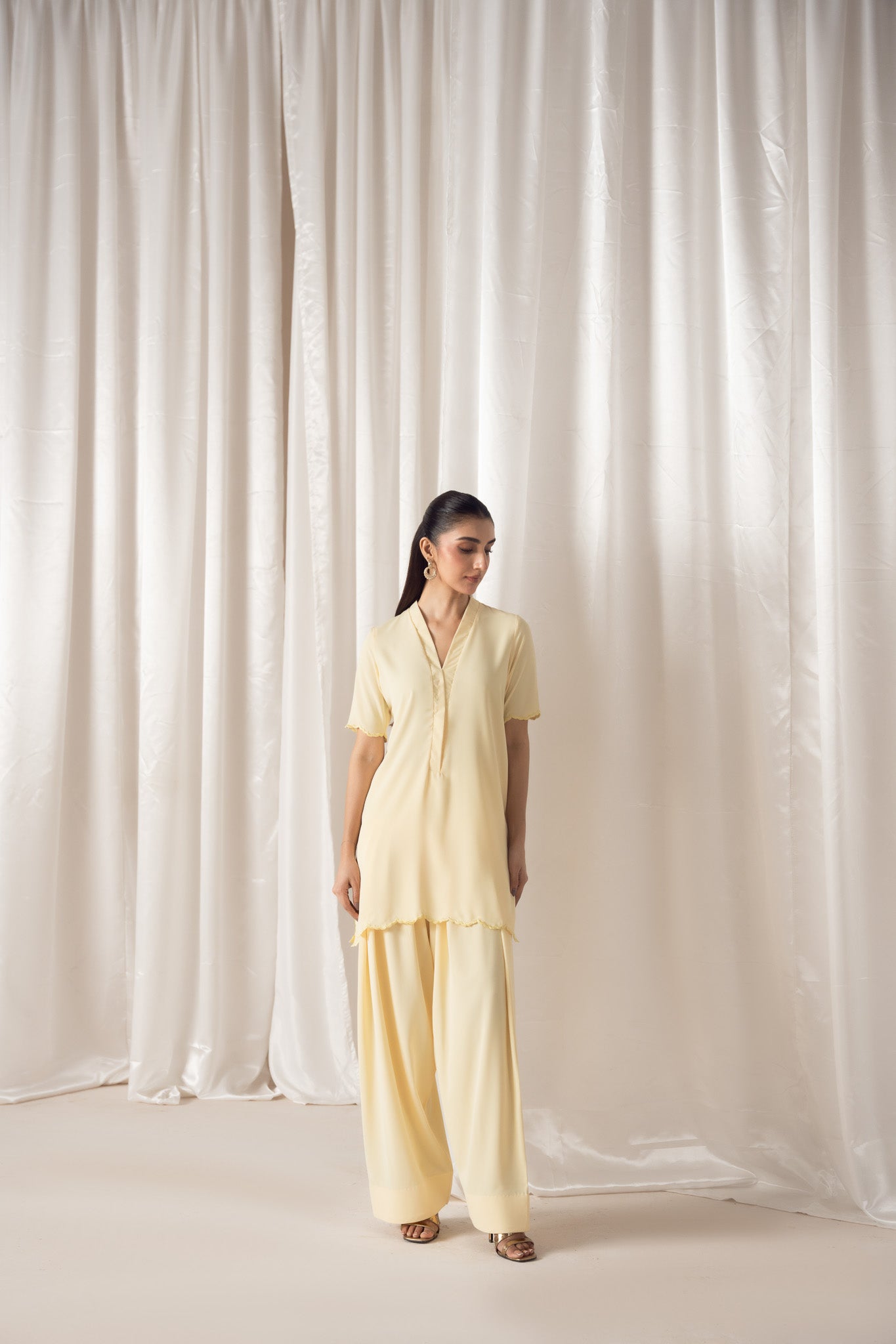 Sunlit Georgette Co-Ord Set