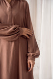 Nude Bloom Georgette Co-Ord Set